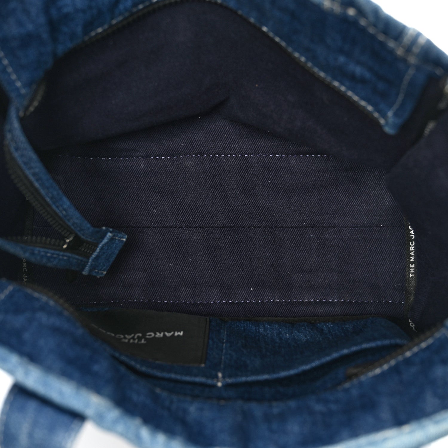 Marc Jacobs Denim Canvas Medium The Tote Bag Blue 6 of 11