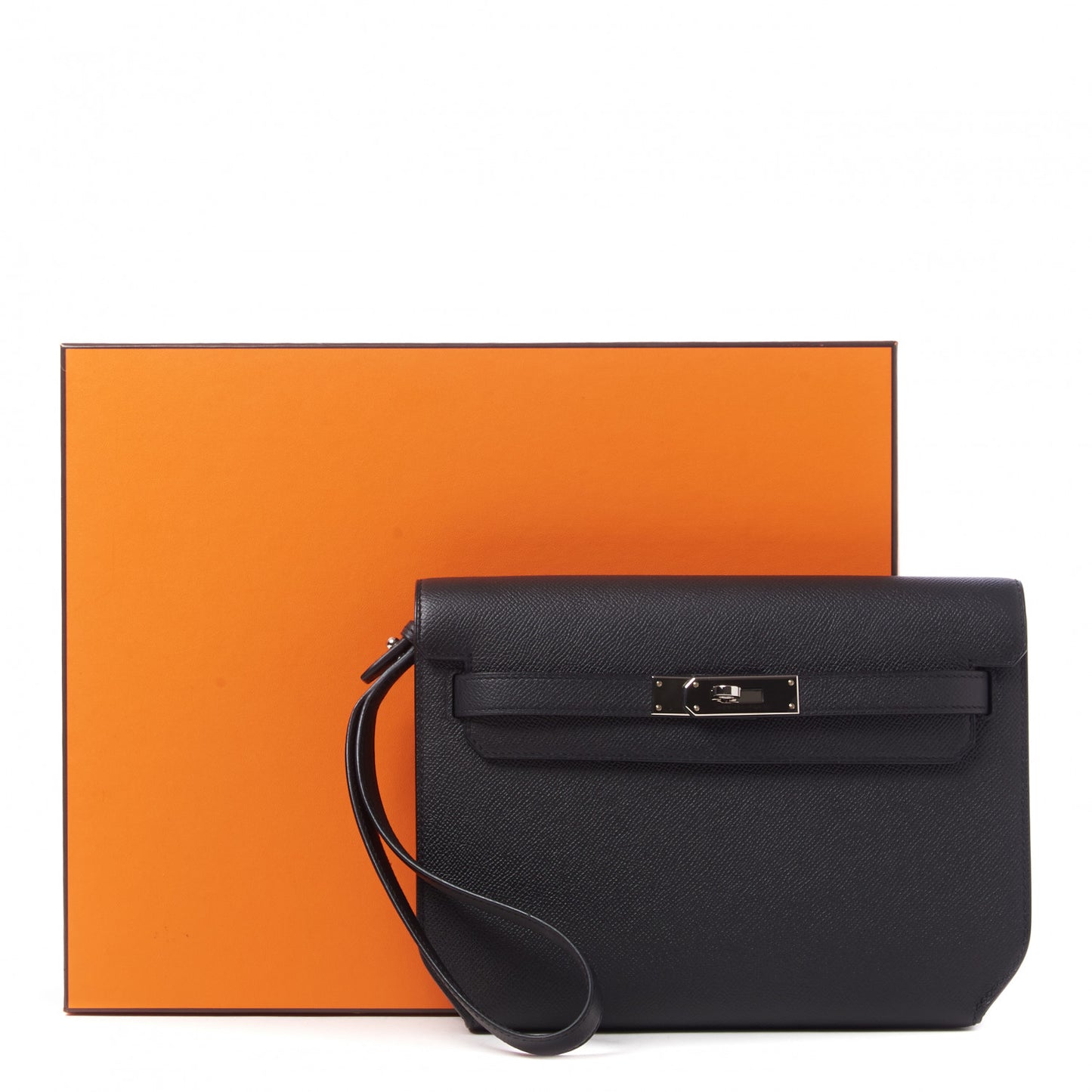 Epsom Kelly Depeches 25 Pouch Black
