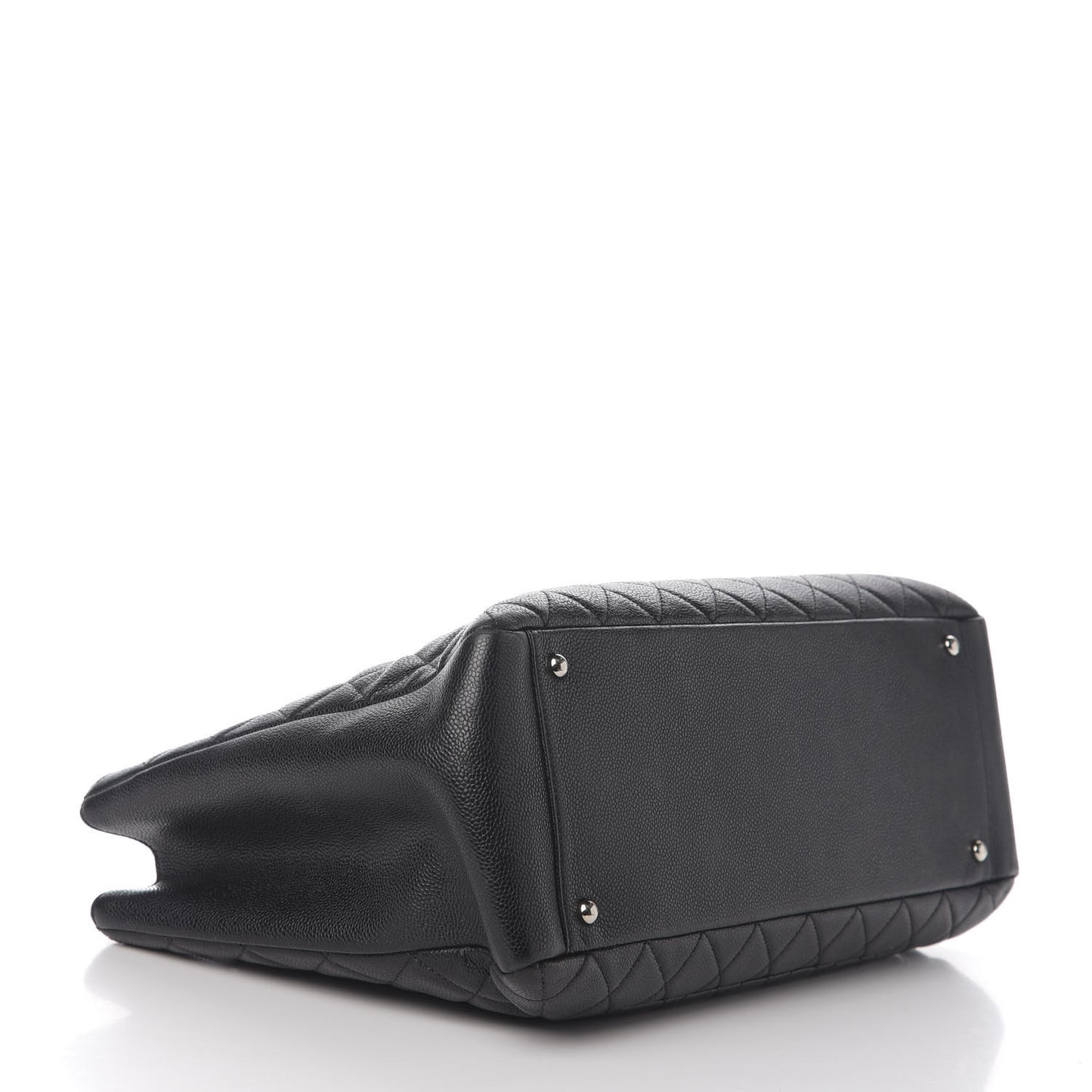Caviar Quilted XL Grand Shopping Tote GST Black