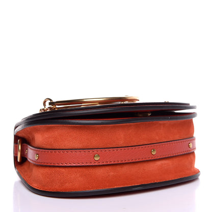 Chloe Calfskin Small Nile Bracelet Bag Earthy Red 5 of 12