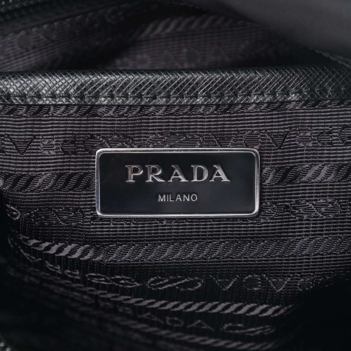 Nylon New Vela Studded Messenger Black Astrale