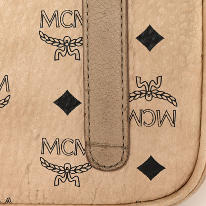 MCM Visetos Medium Liz Reversible Shopper Tote Beige 16 of 16