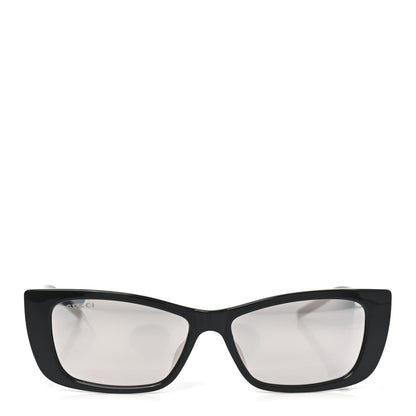 Gucci Acetate Crystal Rectangle Sunglasses GG1681S Black 2 of 7