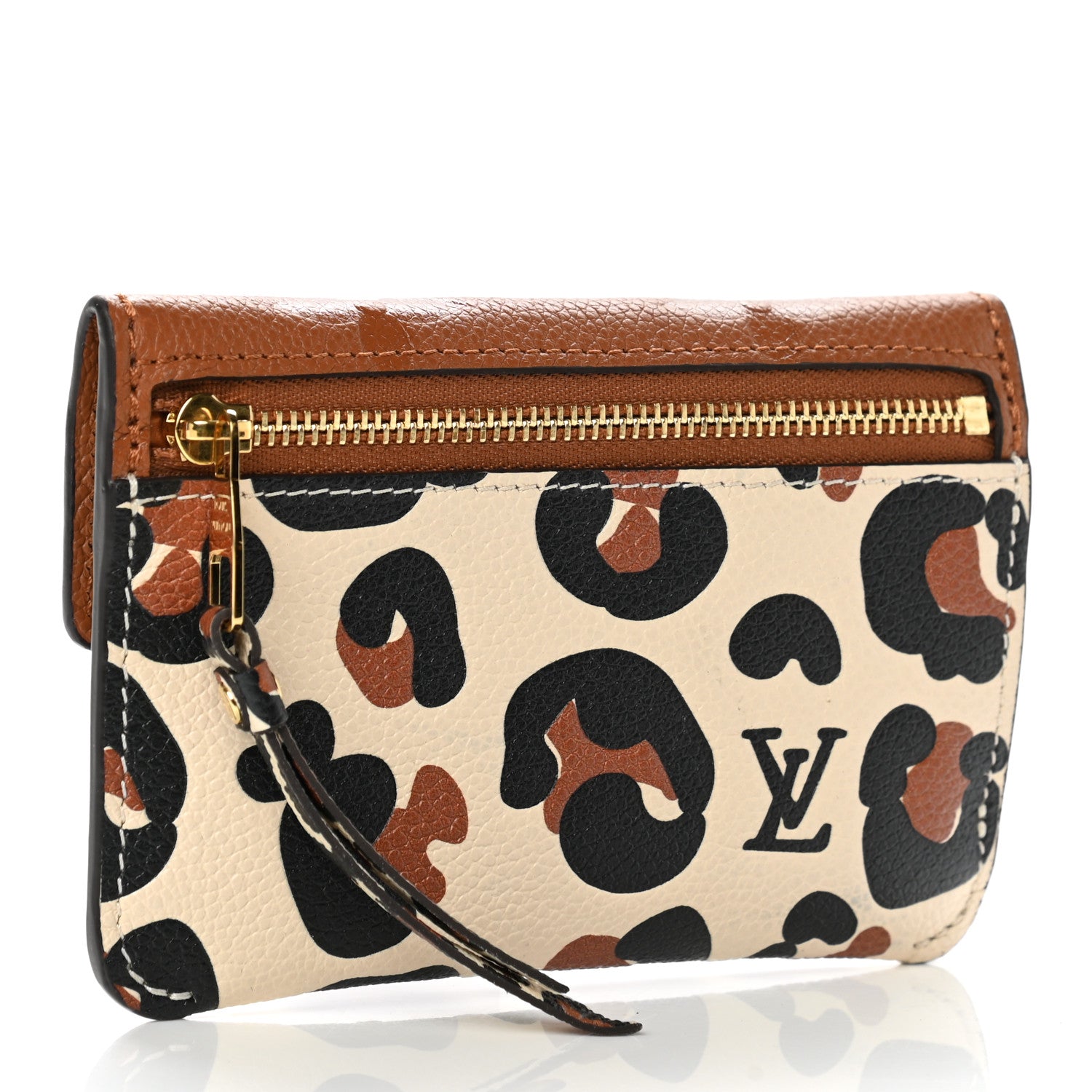 Louis Vuitton Empreinte Monogram Giant Wild At Heart Key Pouch Caramel 3 of 6
