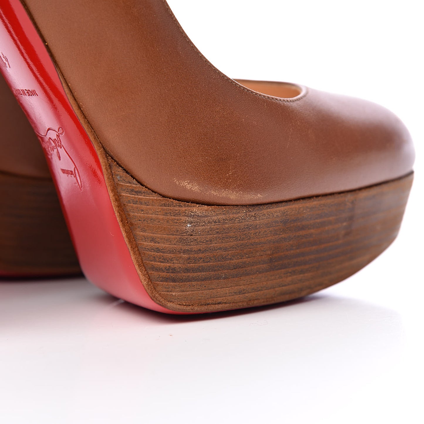 Calfskin Bibi 140 Pumps 41 Brown