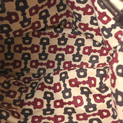 Gucci Monogram Medium Jolicoeur Tote Dark Brown 5 of 10