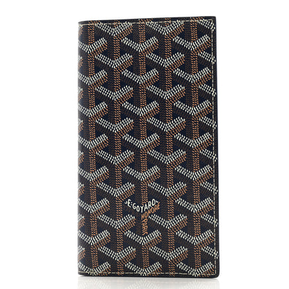 Goyard Goyardine Long Bi-Fold Wallet Navy 1 of 8