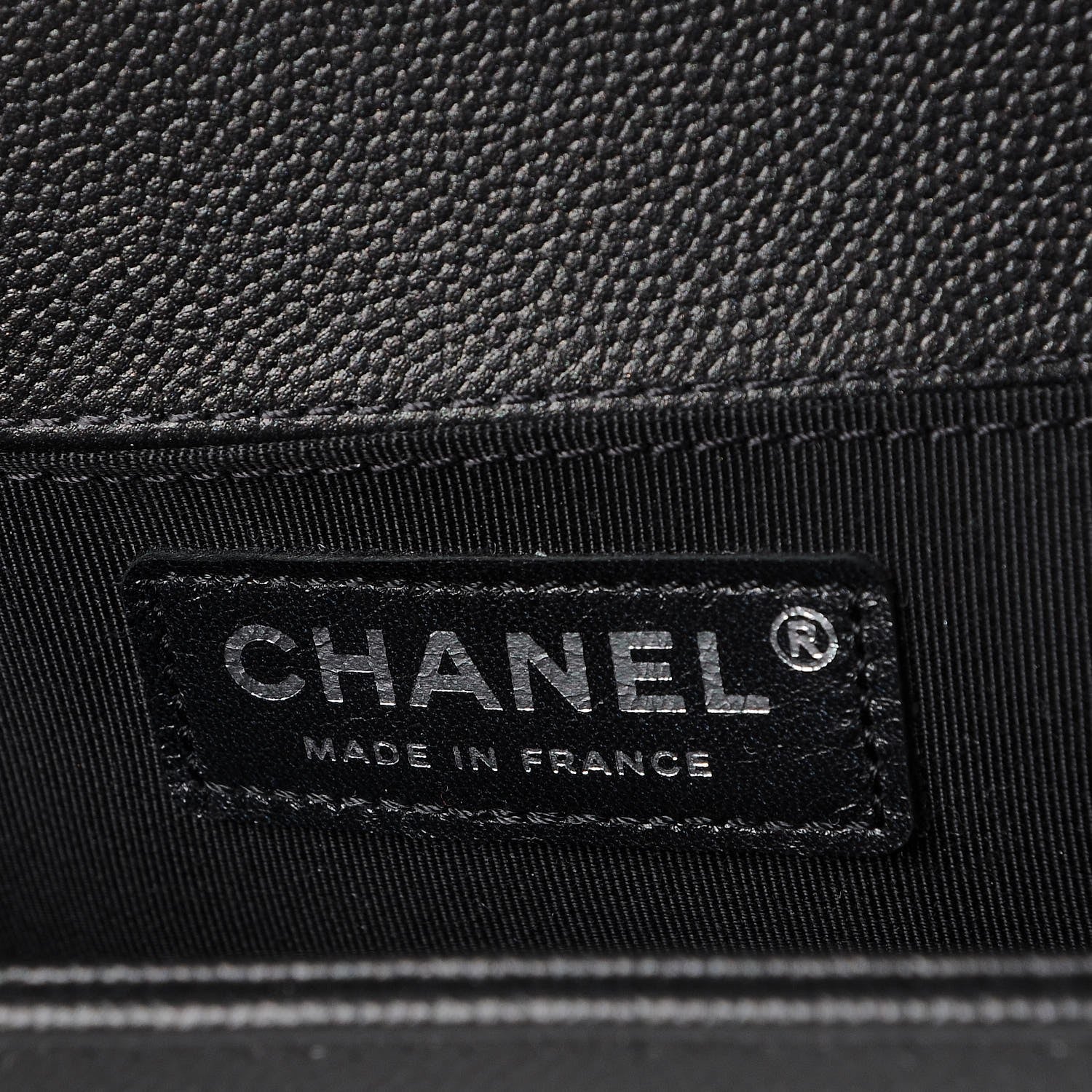 Chanel Caviar Quilted Medium Boy Flap So Black 7 of 9