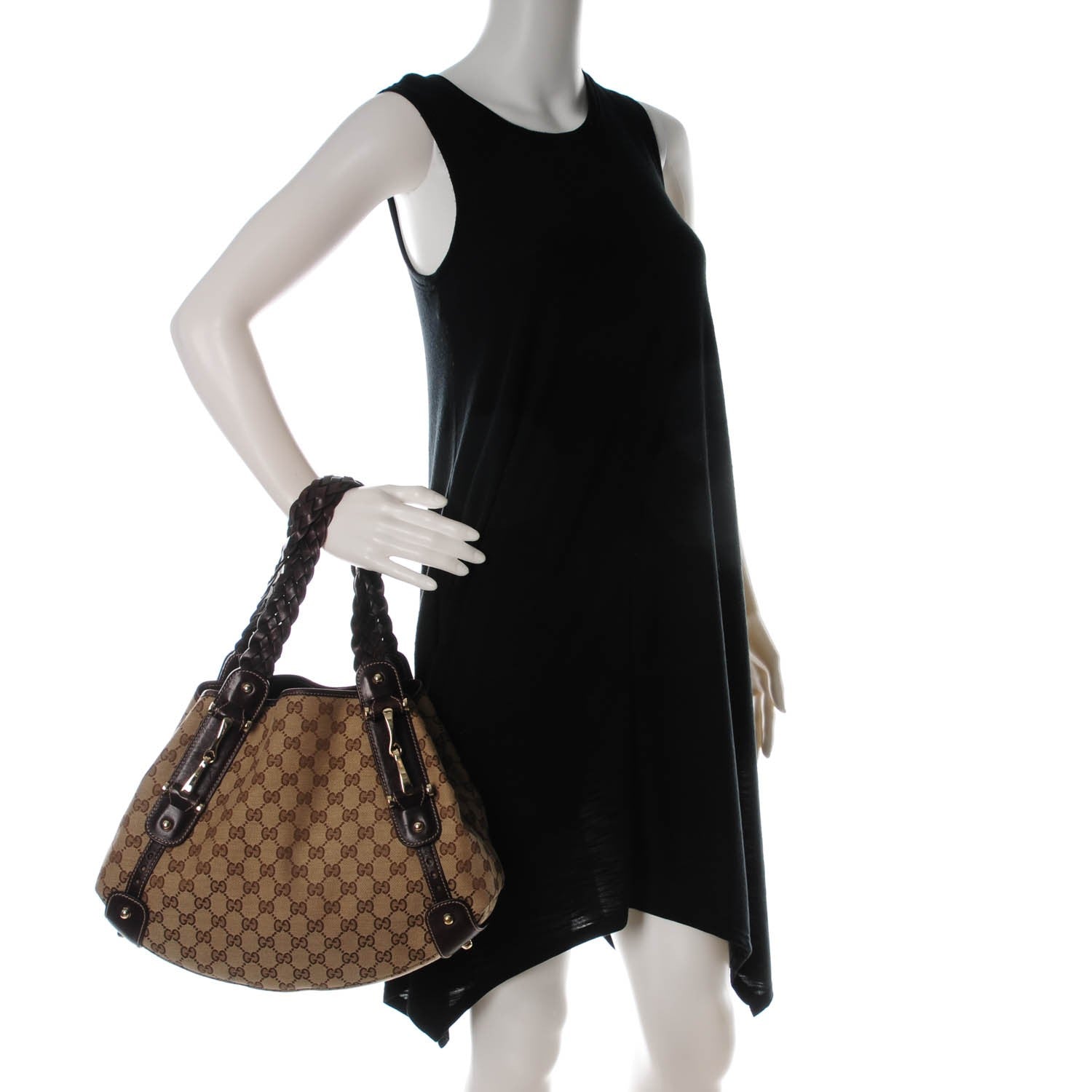 Gucci Monogram Small Pelham Shoulder Bag Dark Brown 2 of 7