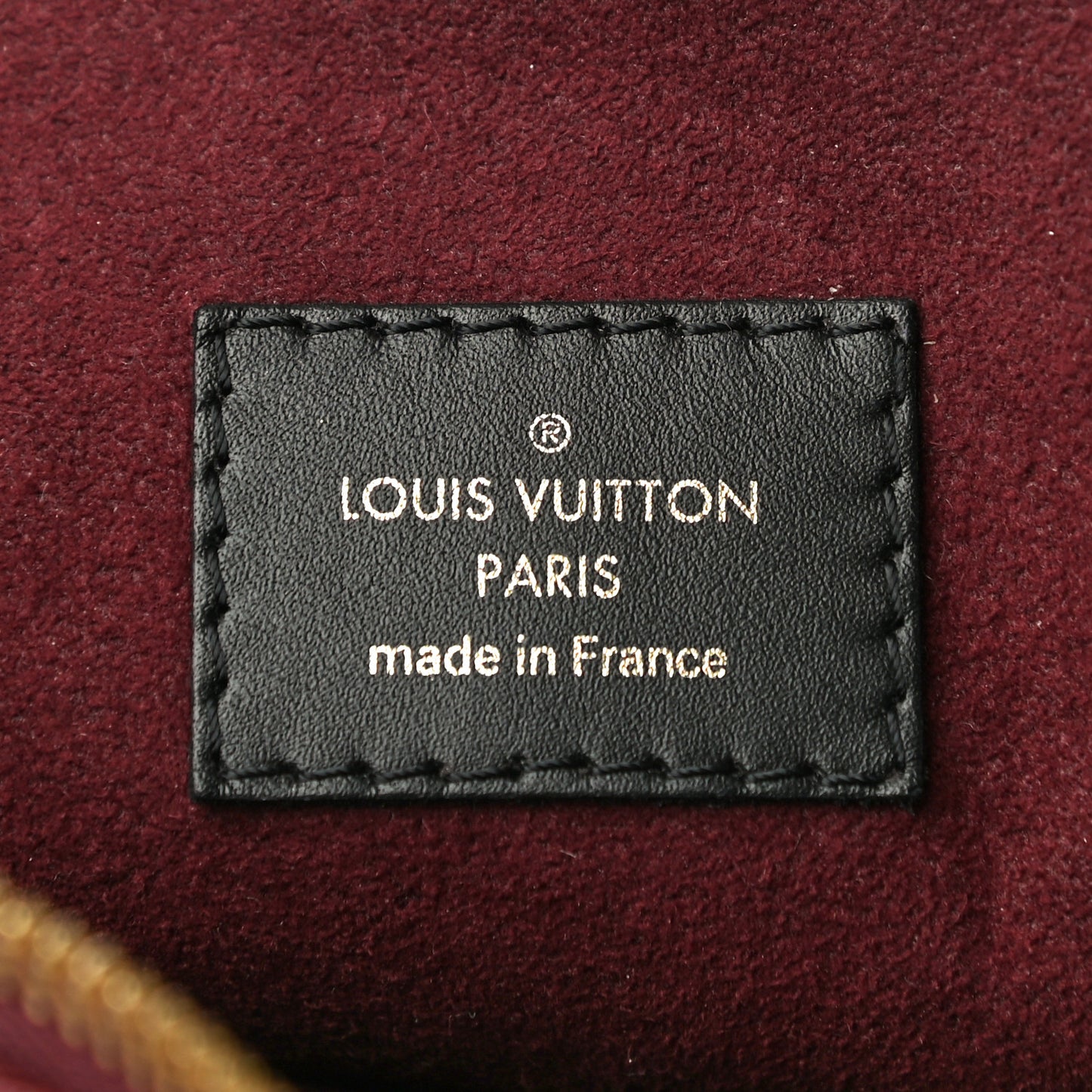 Monogram V Tote MM Bordeaux