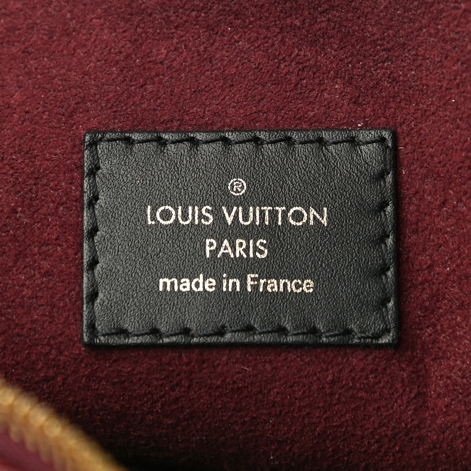 Louis Vuitton Monogram V Tote MM Bordeaux 6 of 9