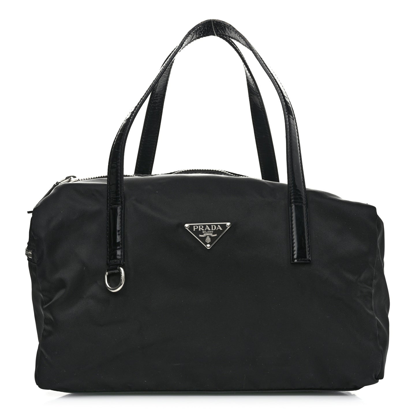 Tessuto Nylon Duffle Bag Black