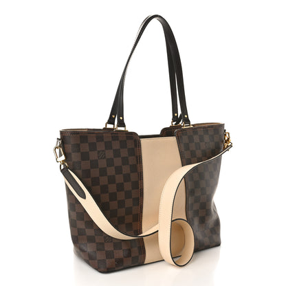 Louis Vuitton Damier Ebene Jersey Creme 3 of 13