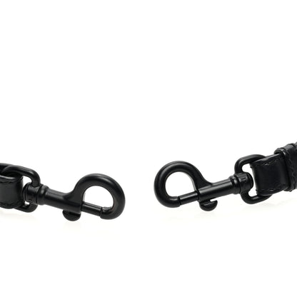 Christian Dior Canvas Embroidered Shoulder Strap Black Ultramatte 5 of 5