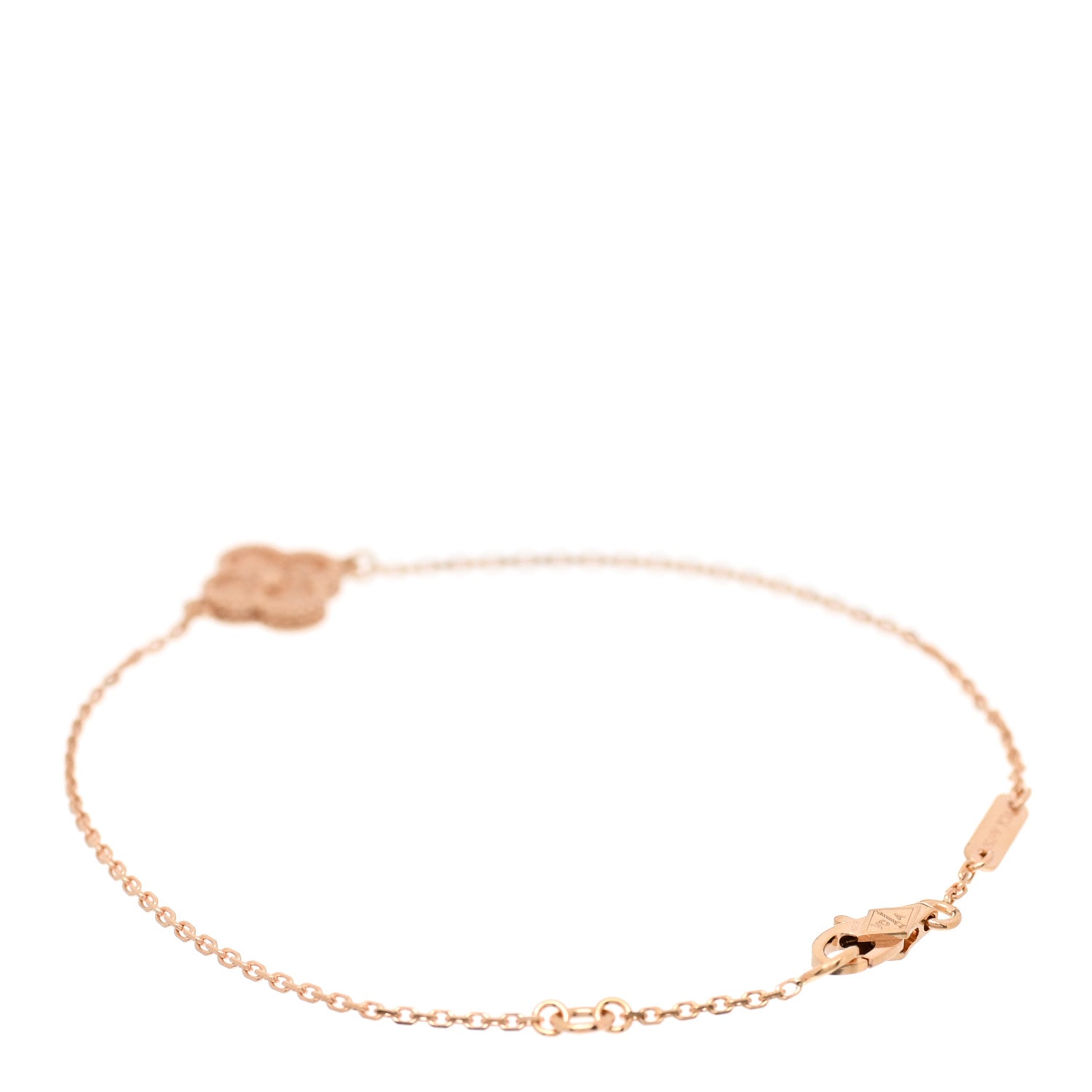 Van Cleef & Arpels 18K Rose Gold Sweet Alhambra Bracelet 2 of 6
