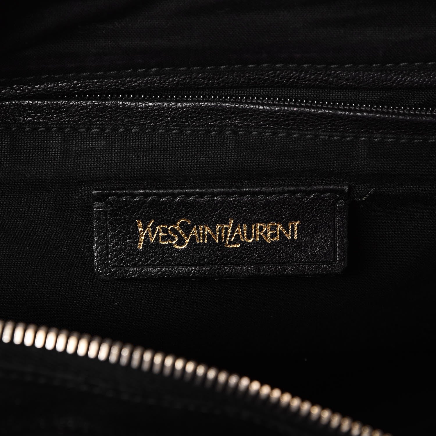 Saint Laurent Sheepskin Small Cabas ChYc Black 6 of 14