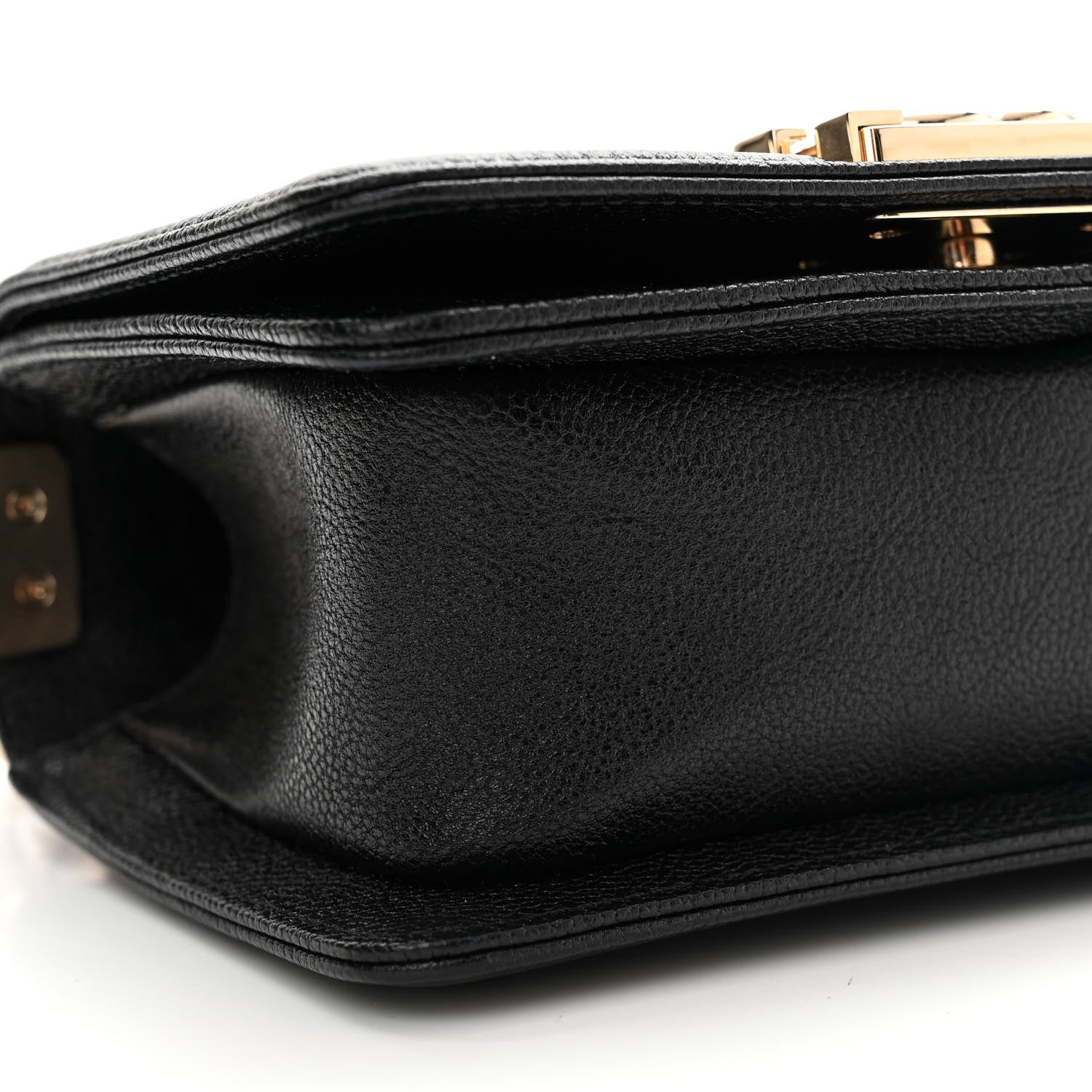 Chanel Caviar Chevron Quilted Mini Boy Flap Black 9 of 10