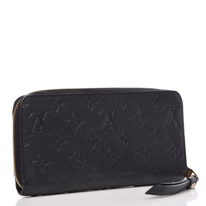 Louis Vuitton Empreinte Zippy Wallet Black 3 of 10