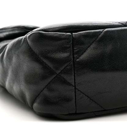 Chanel Goatskin Quilted Medium Chanel 19 Flap Black 9 of 10