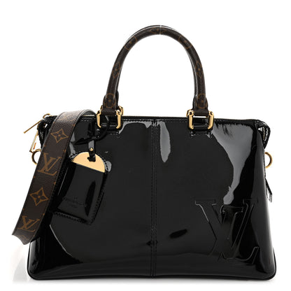 Louis Vuitton Patent Calfskin Miroir Tote Black 1 of 10