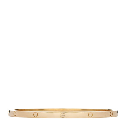 Cartier 18K Yellow Gold Small LOVE Bracelet 19 2 of 8