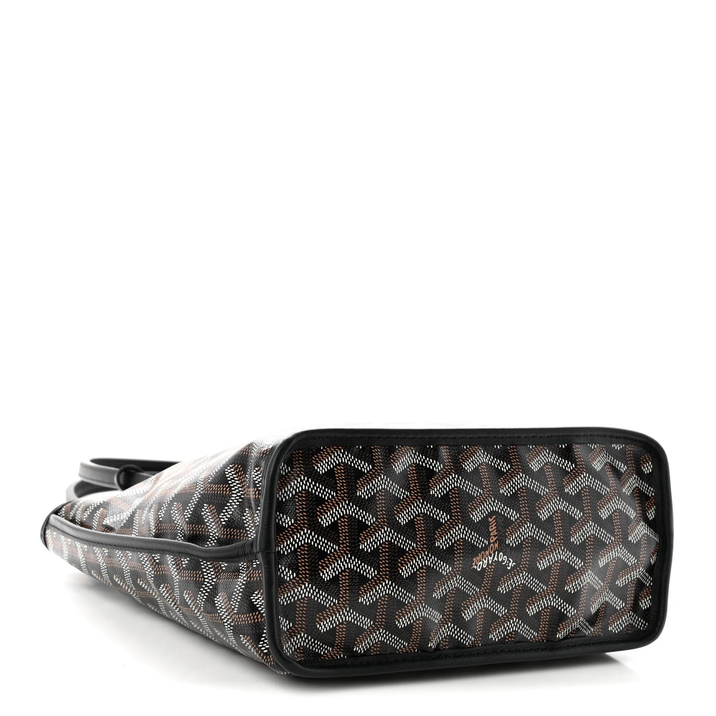 Goyardine Reversible Mini Anjou Black