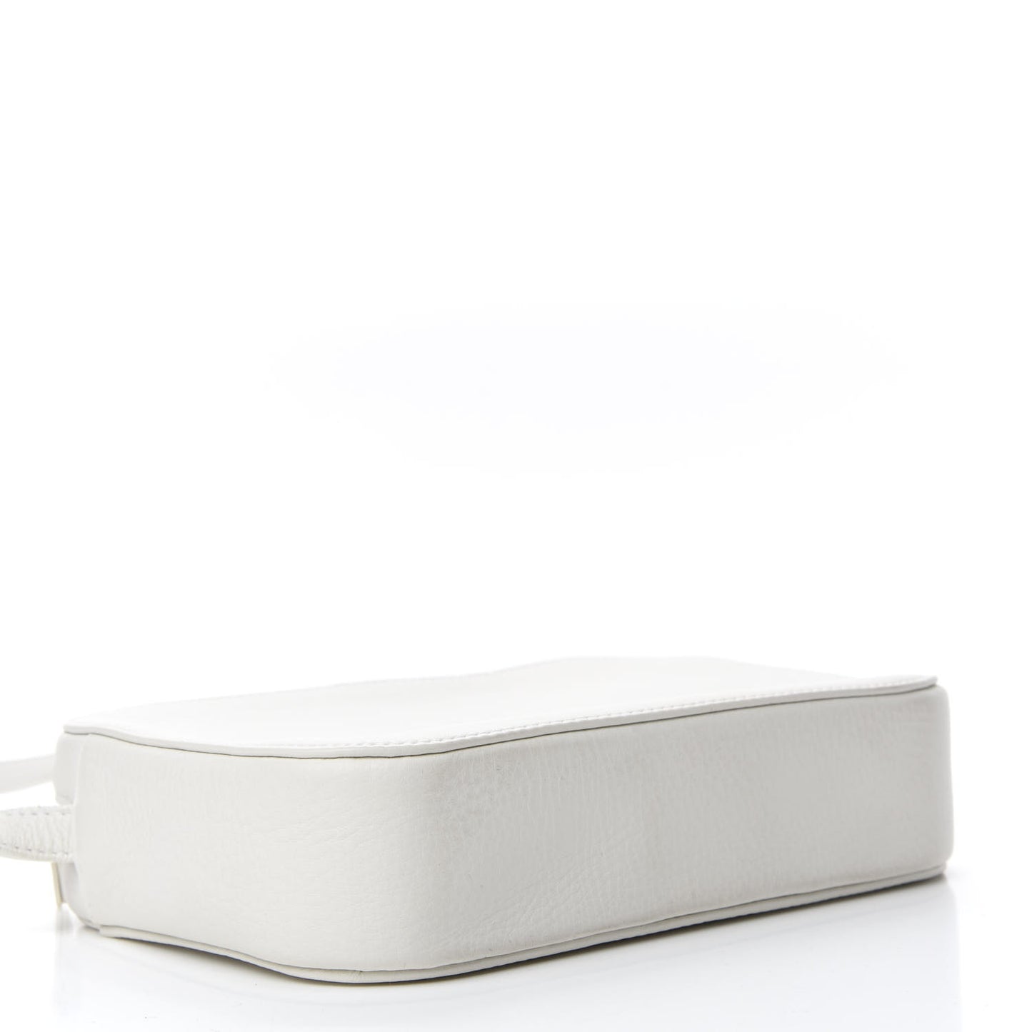 Calfskin Logo S Everyday Camera Bag White