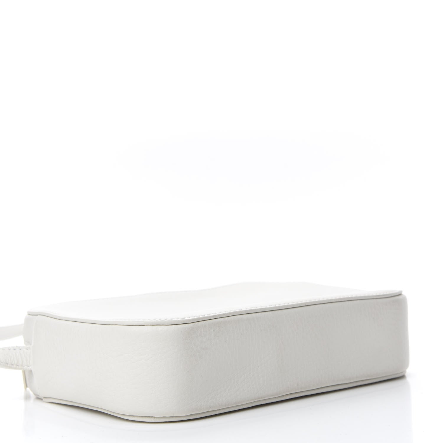 Balenciaga Calfskin Logo S Everyday Camera Bag White 4 of 10