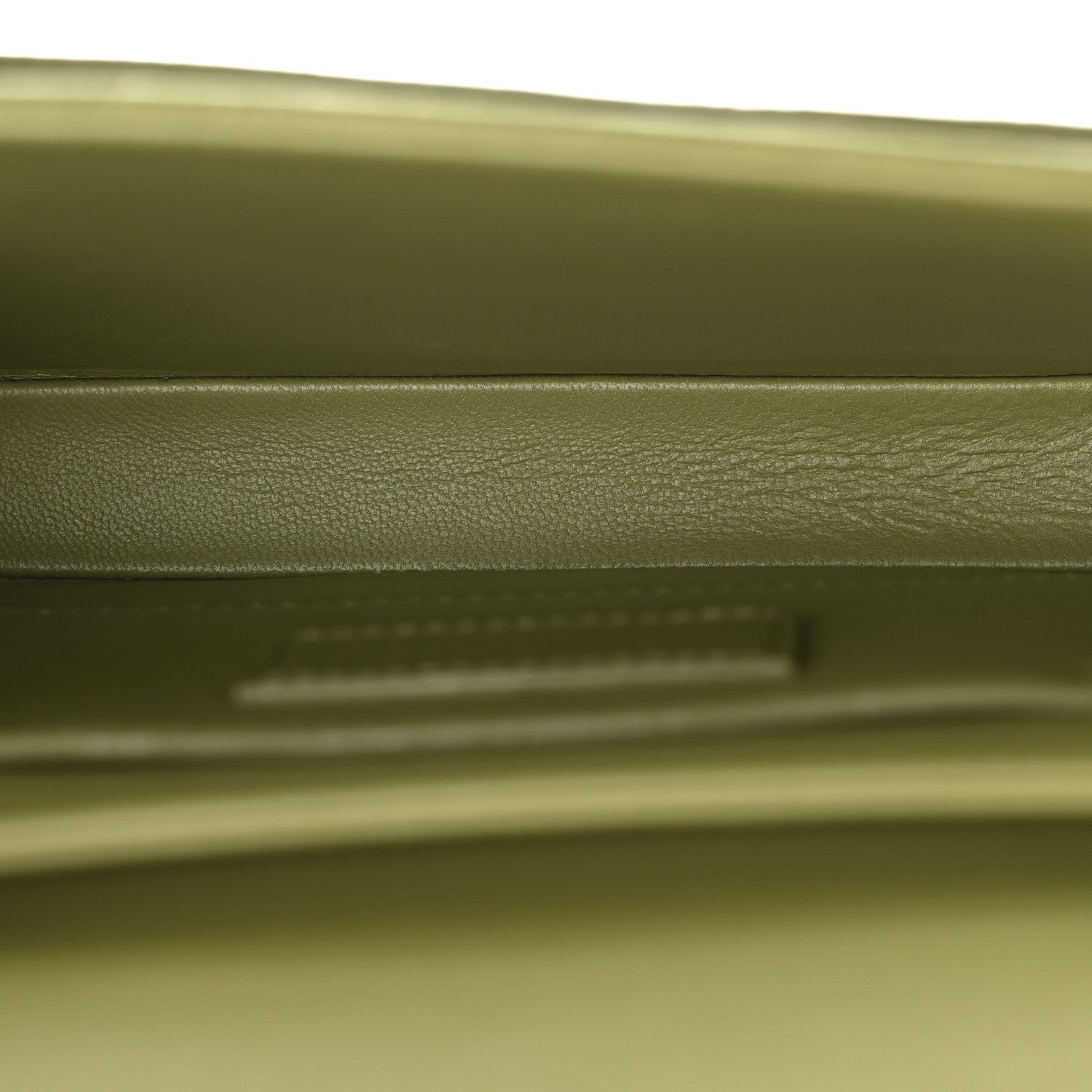 Saint Laurent Ostrich Small Solferino Satchel Vert Olive 5 of 11