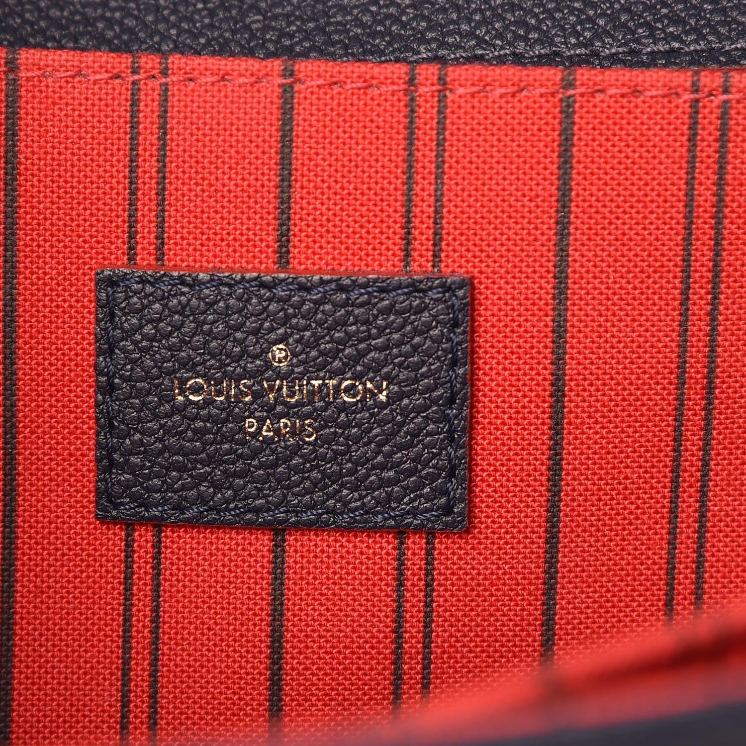 Louis Vuitton Empreinte Pochette Metis Marine Rouge 6 of 10