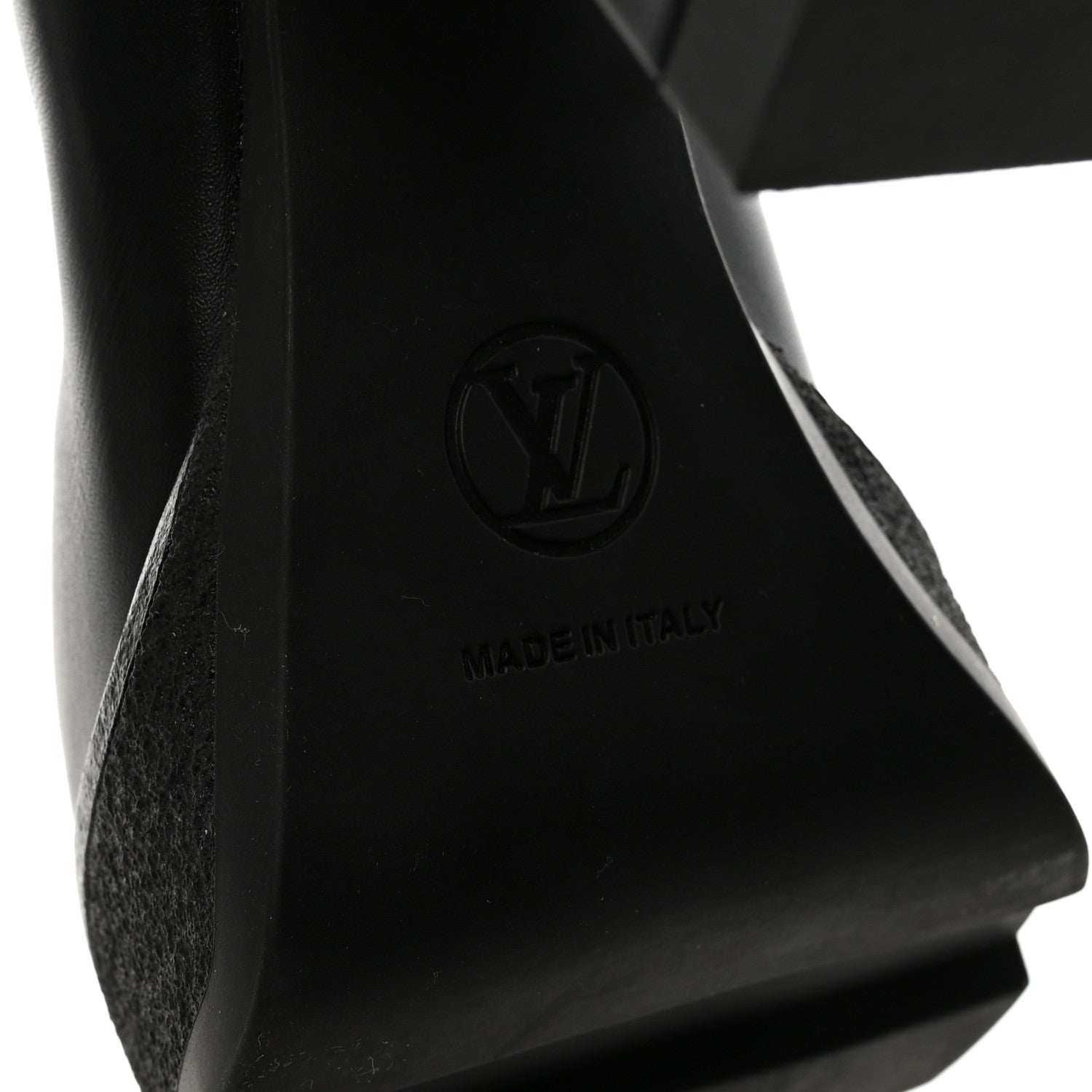 Louis Vuitton Calfskin Monogram LV Beaubourg Platform Ankle Boots 40 Black 13 of 18