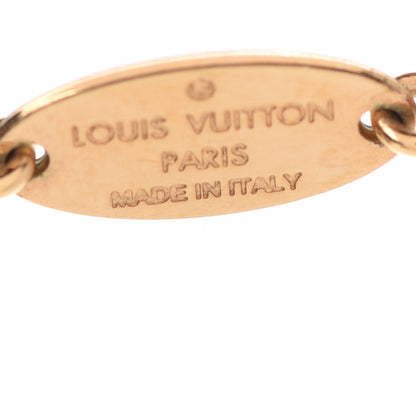 Louis Vuitton Essential V Necklace Gold 6 of 6