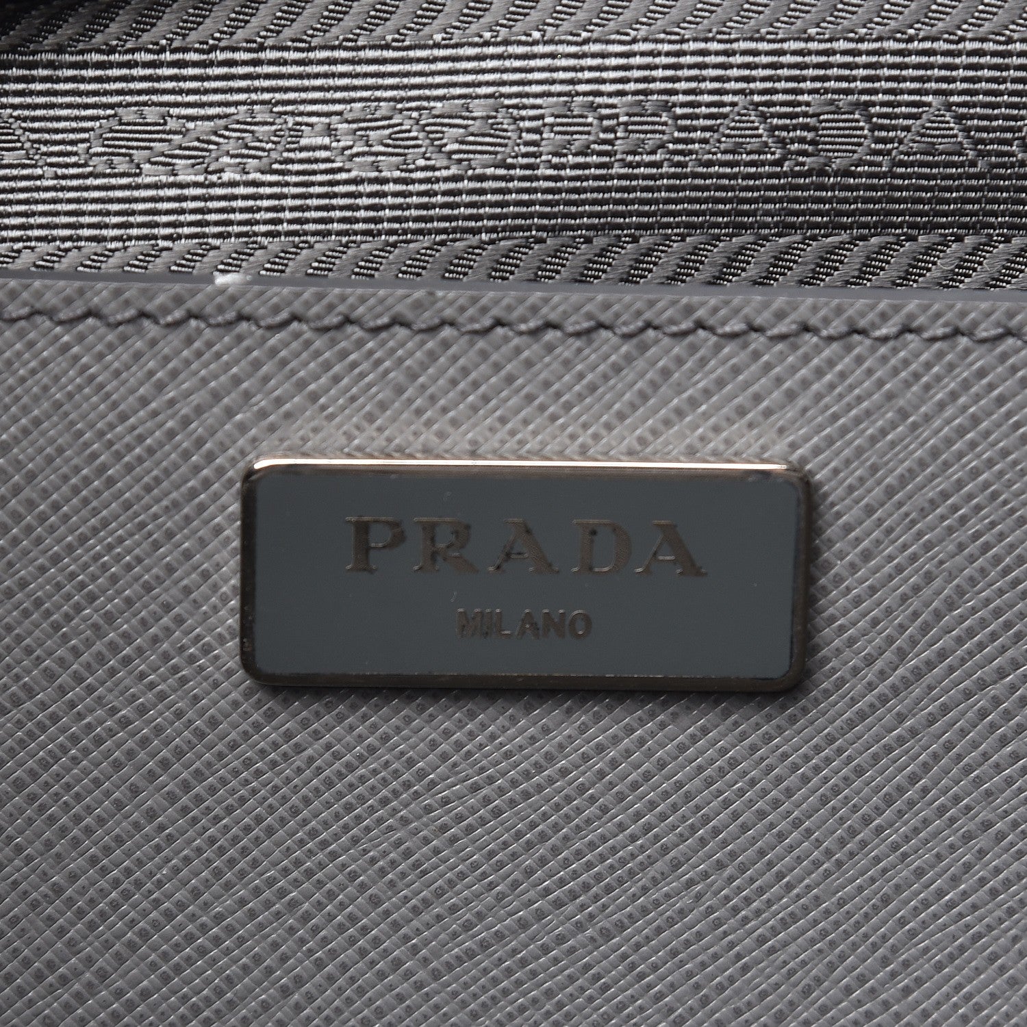 Prada Saffiano Medium Galleria Double Zip Tote Marmo 8 of 12
