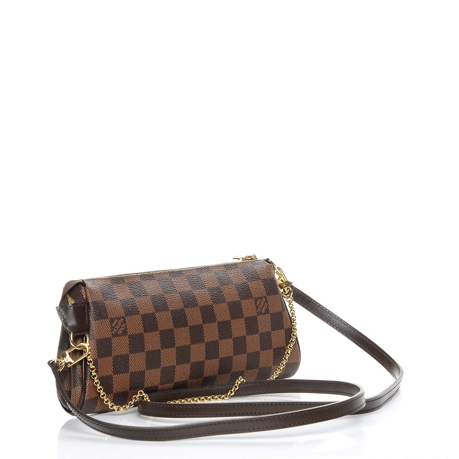 Louis Vuitton Damier Ebene Eva Clutch 3 of 7