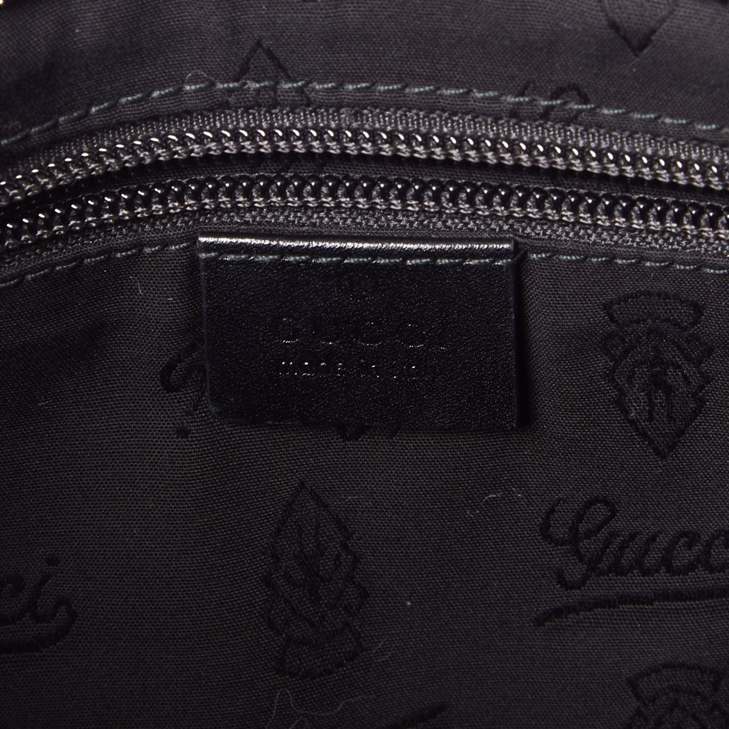 Imprime Monogram Medium Flat Messenger Bag Black