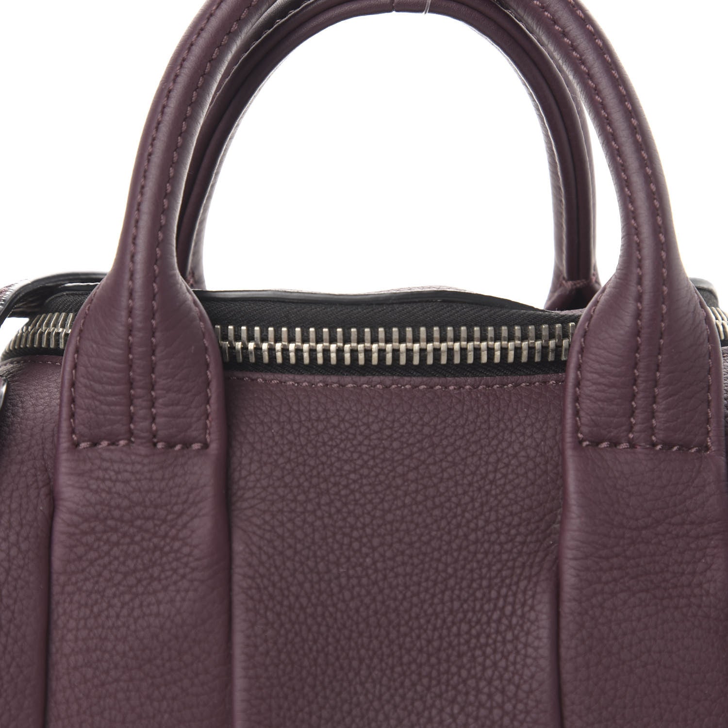 Alexander Wang Pebbled Calfskin Mini Rockie Matte Oxblood 10 of 10