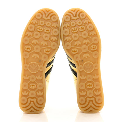 Gucci X ADIDAS Ginza Calfskin Demetra Gazelle Wedge Sneakers 41 King Gold Black 5 of 8