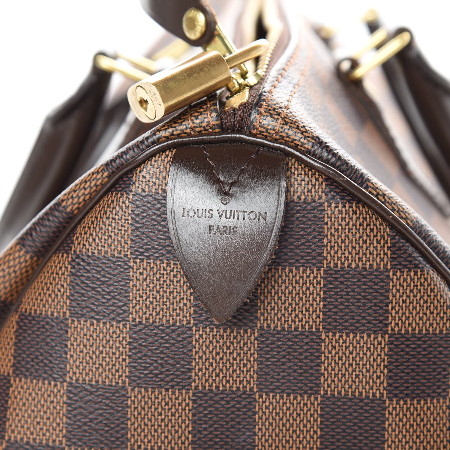Louis Vuitton Damier Ebene Speedy 30 6 of 17