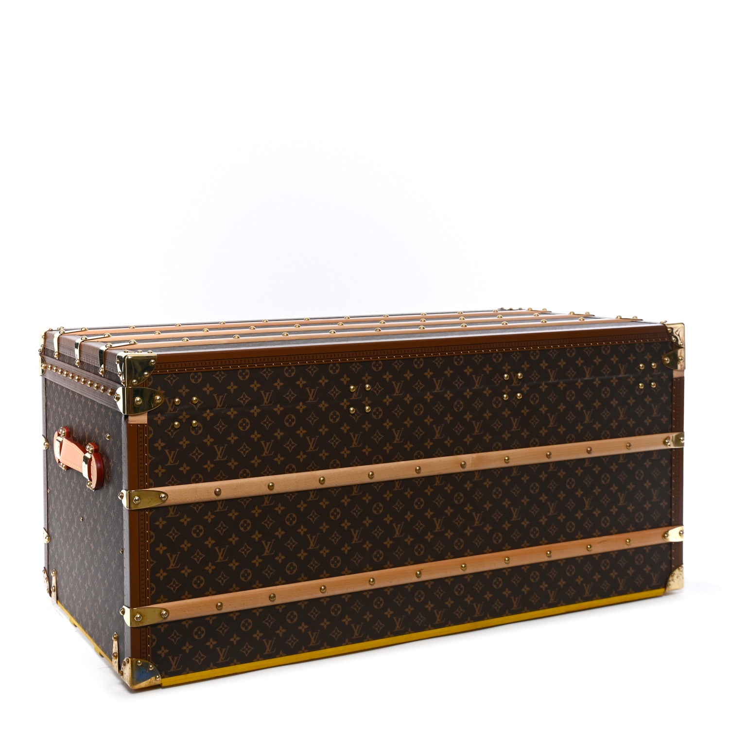 Louis Vuitton Monogram Malle Courrier Lozine Trunk 110 2 of 12