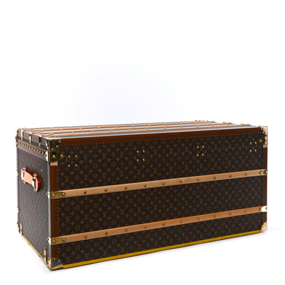 Louis Vuitton Monogram Malle Courrier Lozine Trunk 110 2 of 12