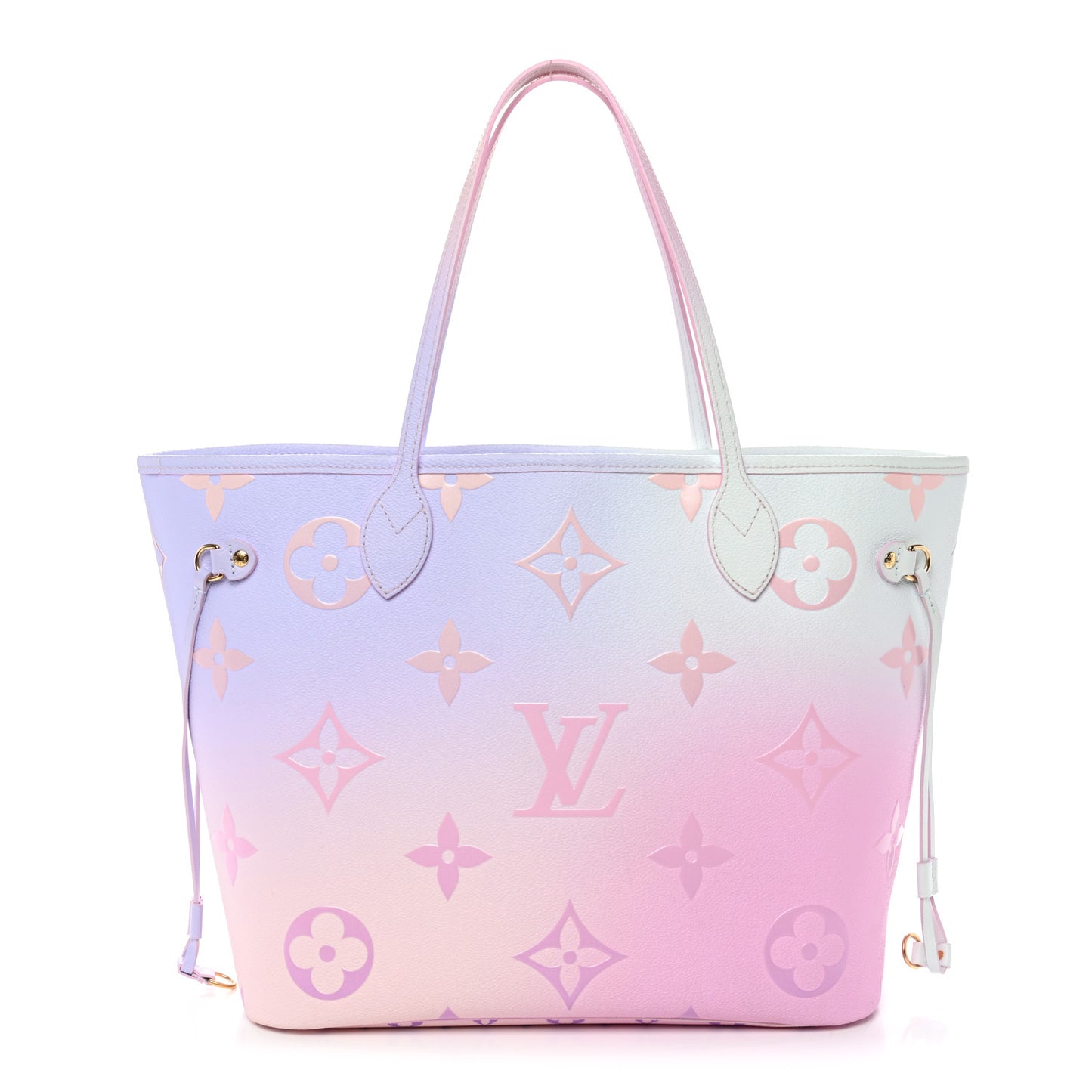 Monogram Giant Spring In The City Neverfull MM Sunrise Pastel