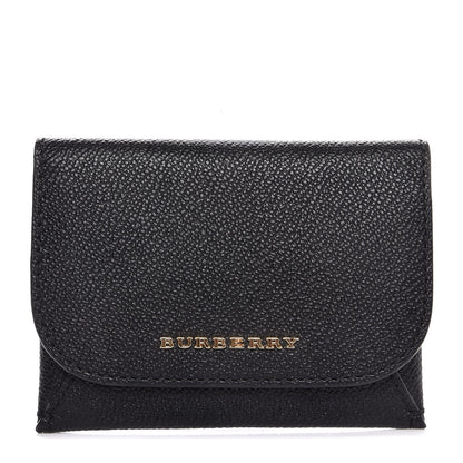 Burberry Grainy Calfskin Card Case Black 1 of 8