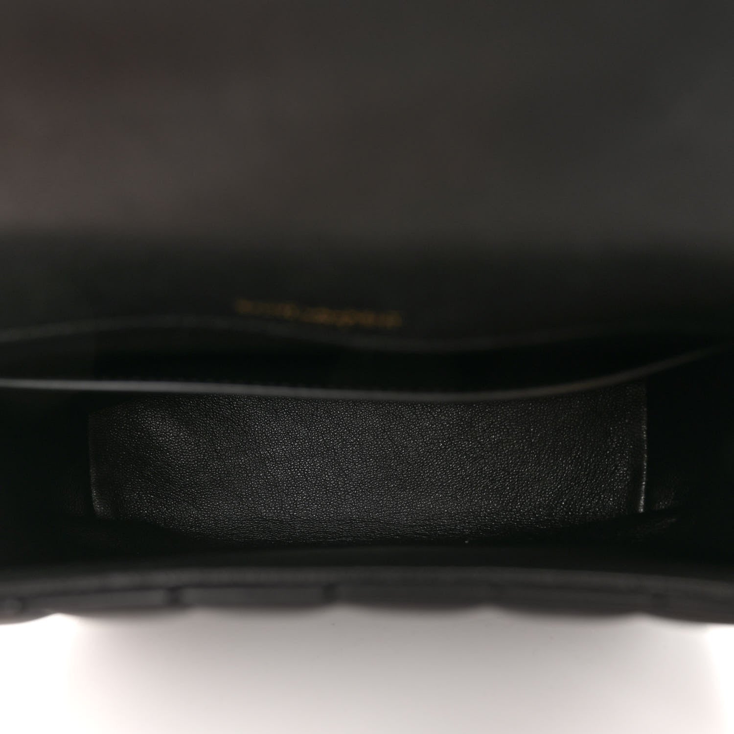 Saint Laurent Lambskin Matelasse Monogram Medium Vicky Chain Bag Black 5 of 9