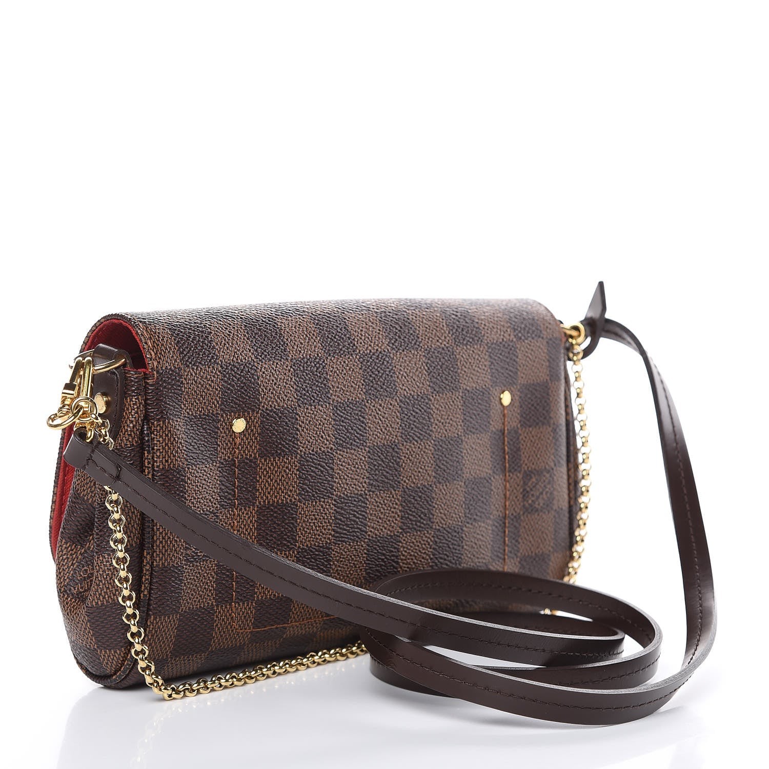 Louis Vuitton Damier Ebene Favorite PM 3 of 10
