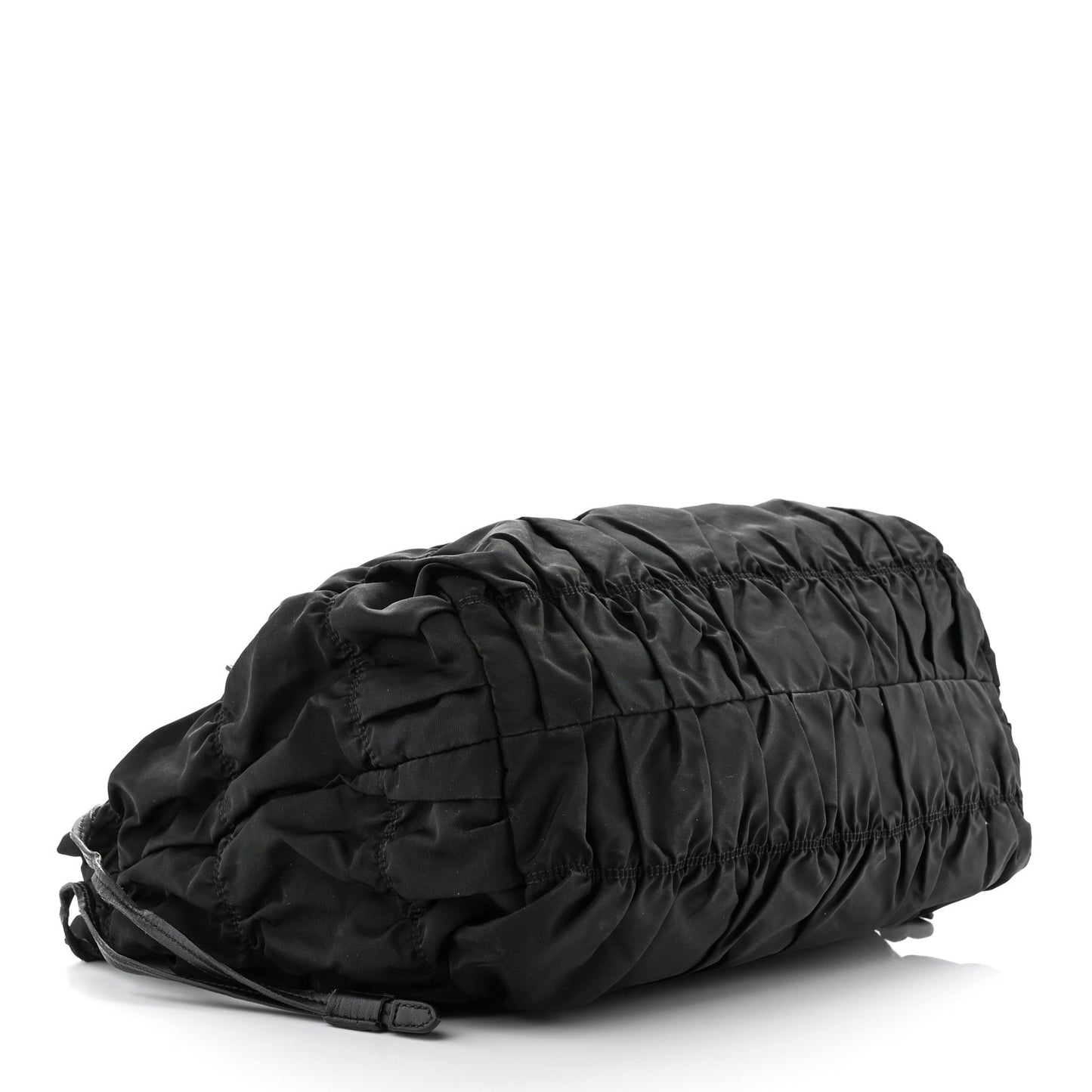 Tessuto Nylon Gaufre Tote Black