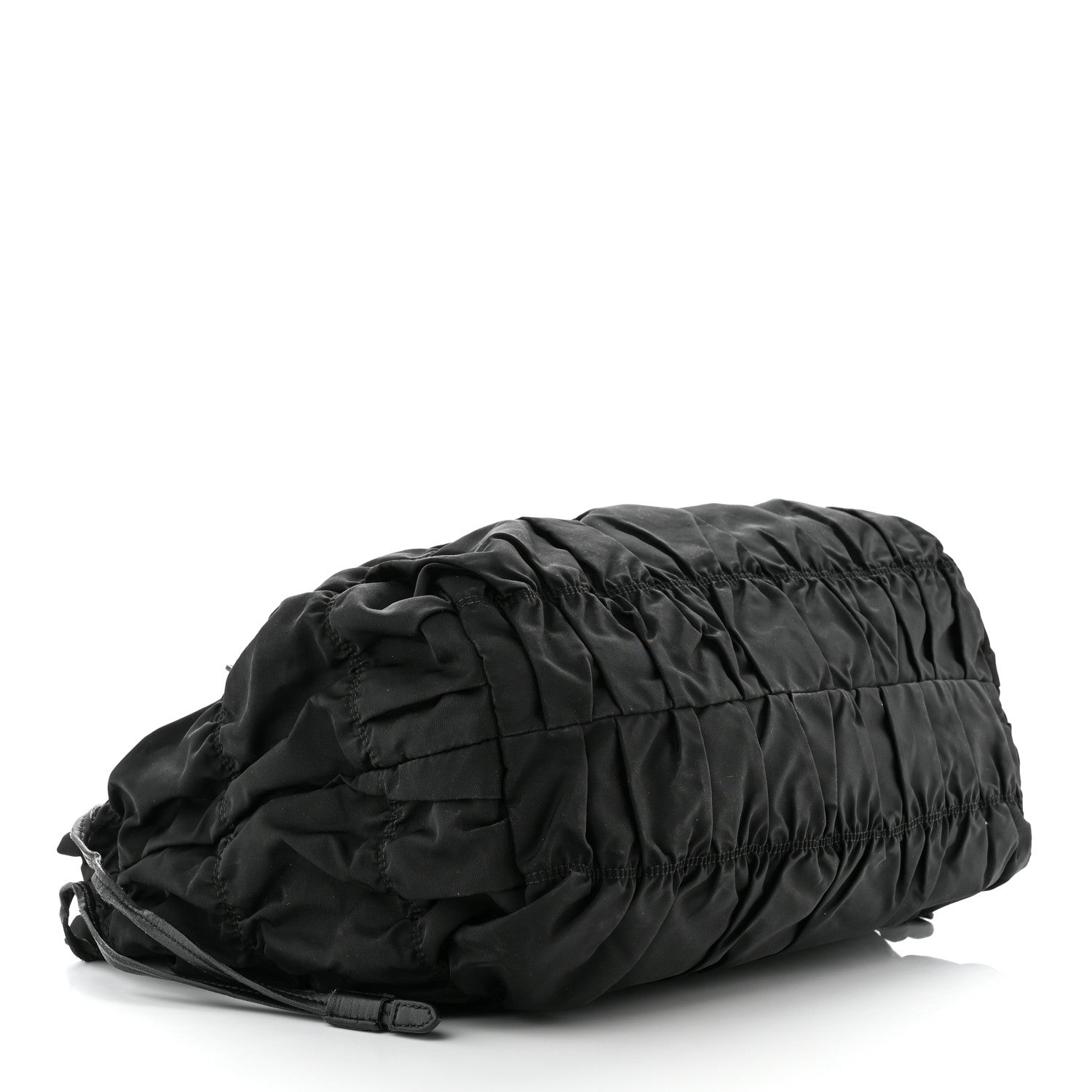Prada Tessuto Nylon Gaufre Tote Black 4 of 12