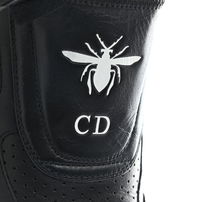 Christian Dior Smooth Calfskin Suede D-Fence Sneakers 39 Black 10 of 10