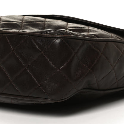 Chanel Lambskin Quilted Tassel Camera Case Brown 9 of 9