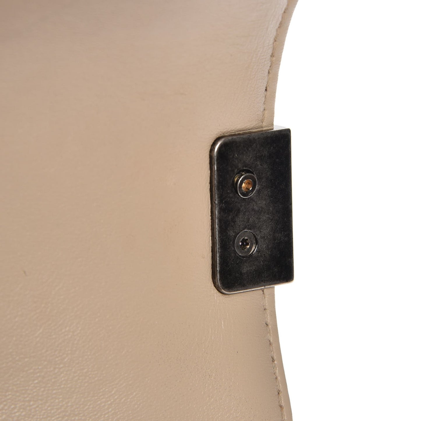 Lambskin Quilted Medium Boy Flap Beige
