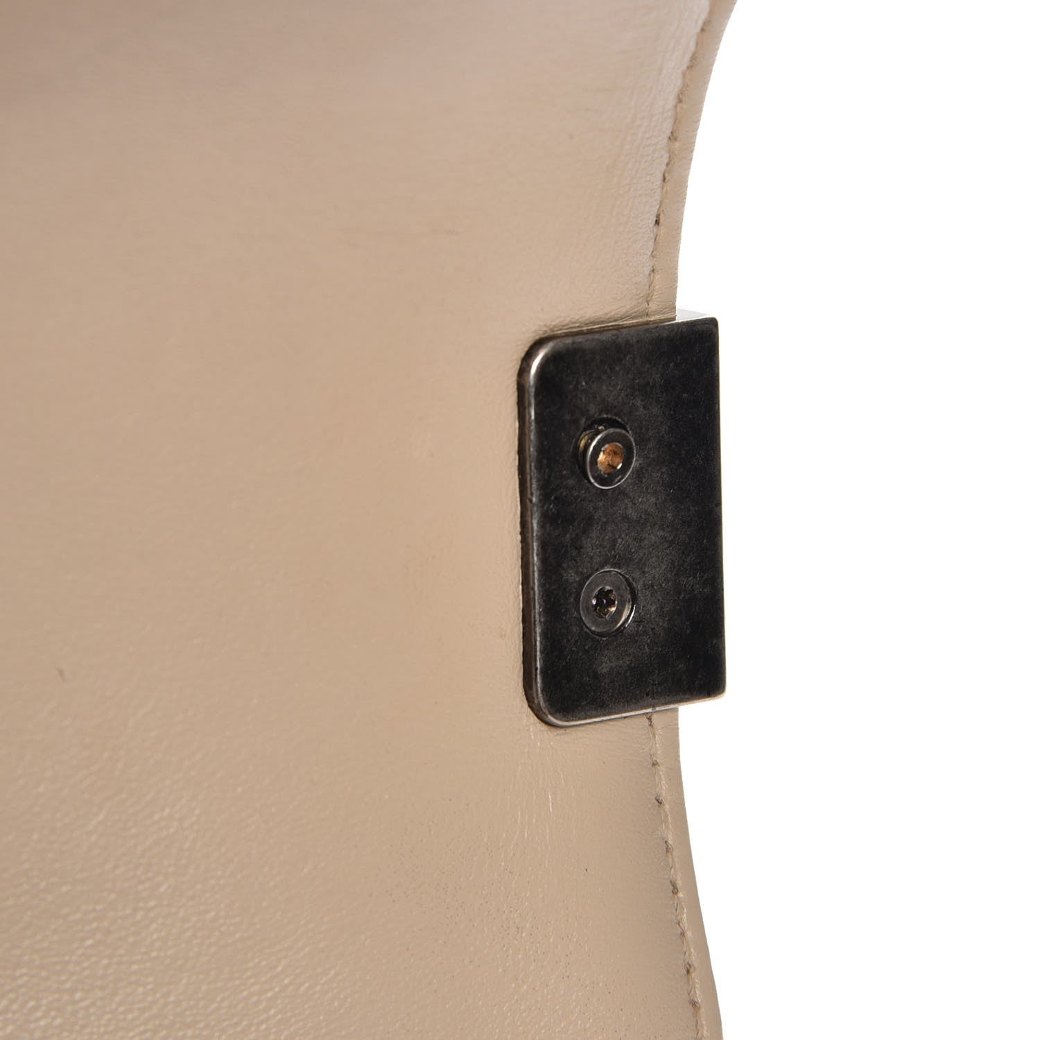 Chanel Lambskin Quilted Medium Boy Flap Beige 8 of 9